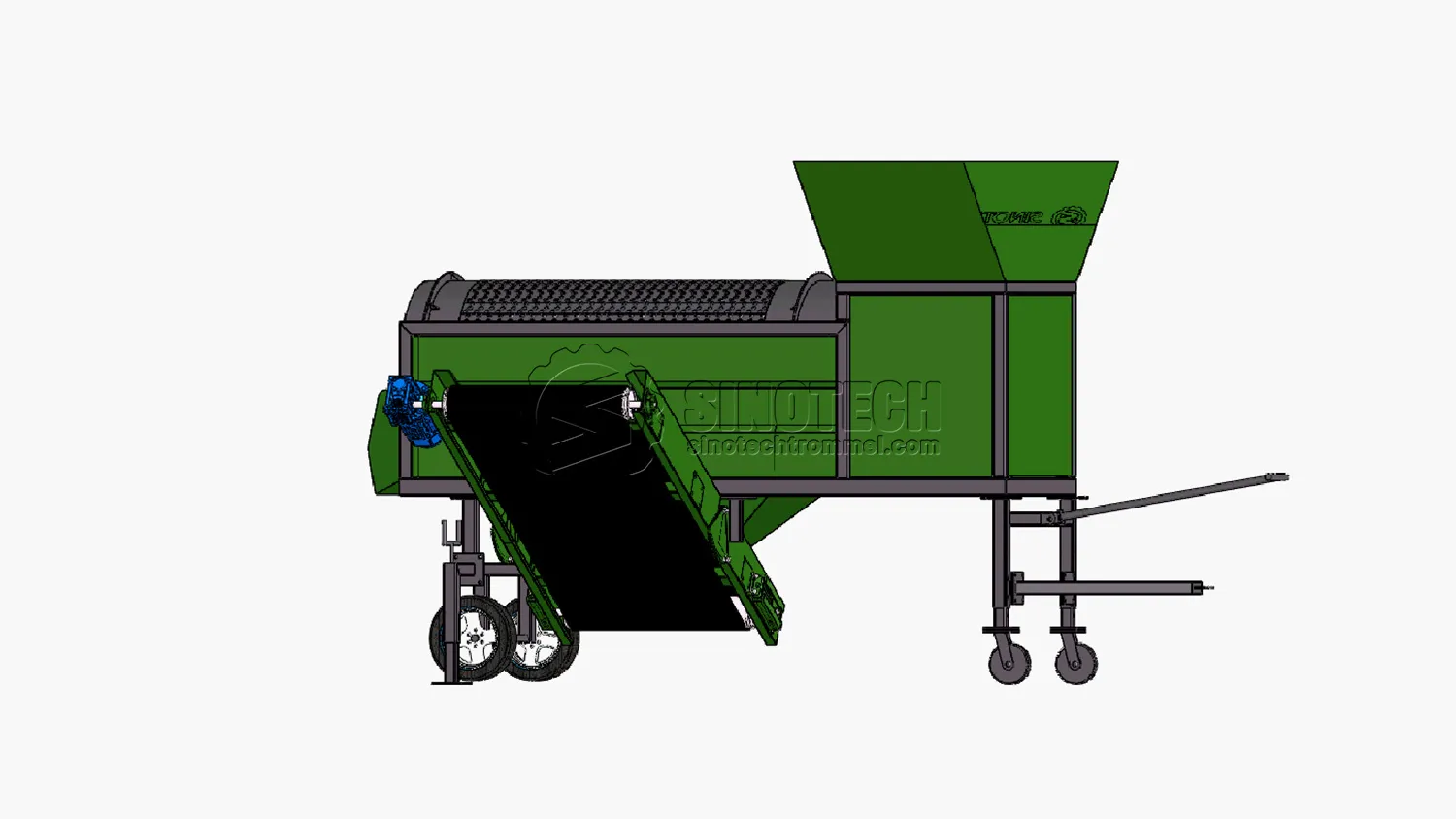 Criba Trommel Pequeña en Venta Tierra y Compost
