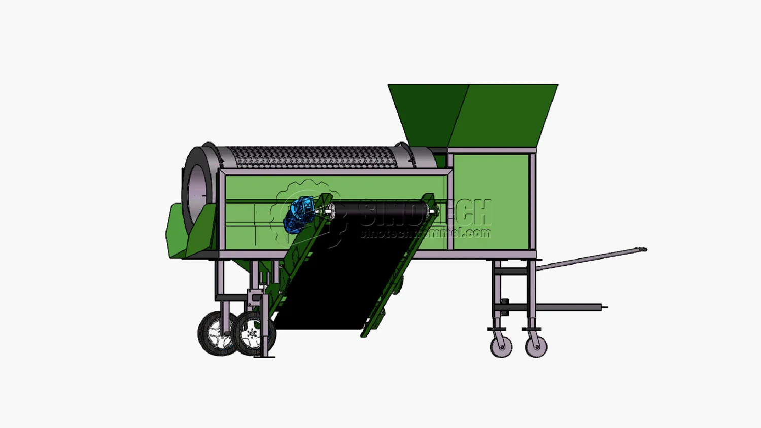 Criba Trommel Pequeña en Venta Tierra y Compost