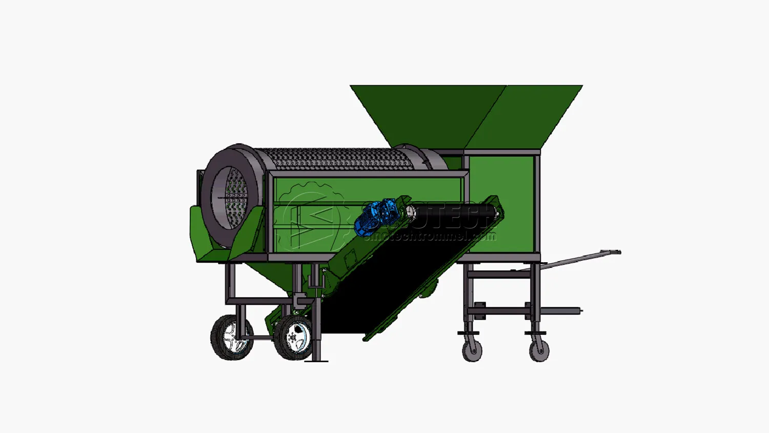 Criba Trommel Pequeña en Venta Tierra y Compost