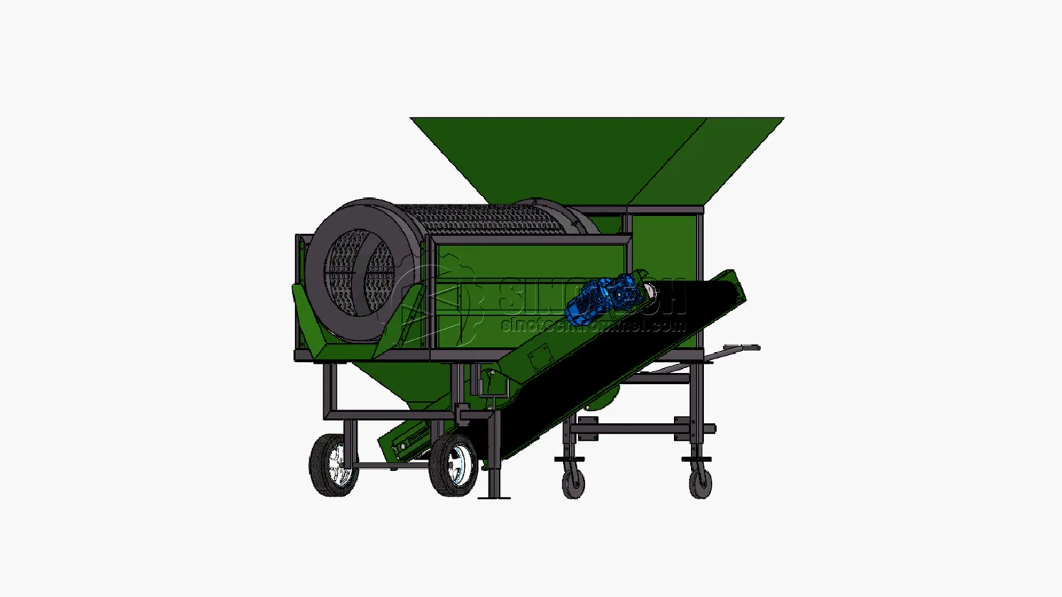 Criba Trommel Pequeña en Venta Tierra y Compost