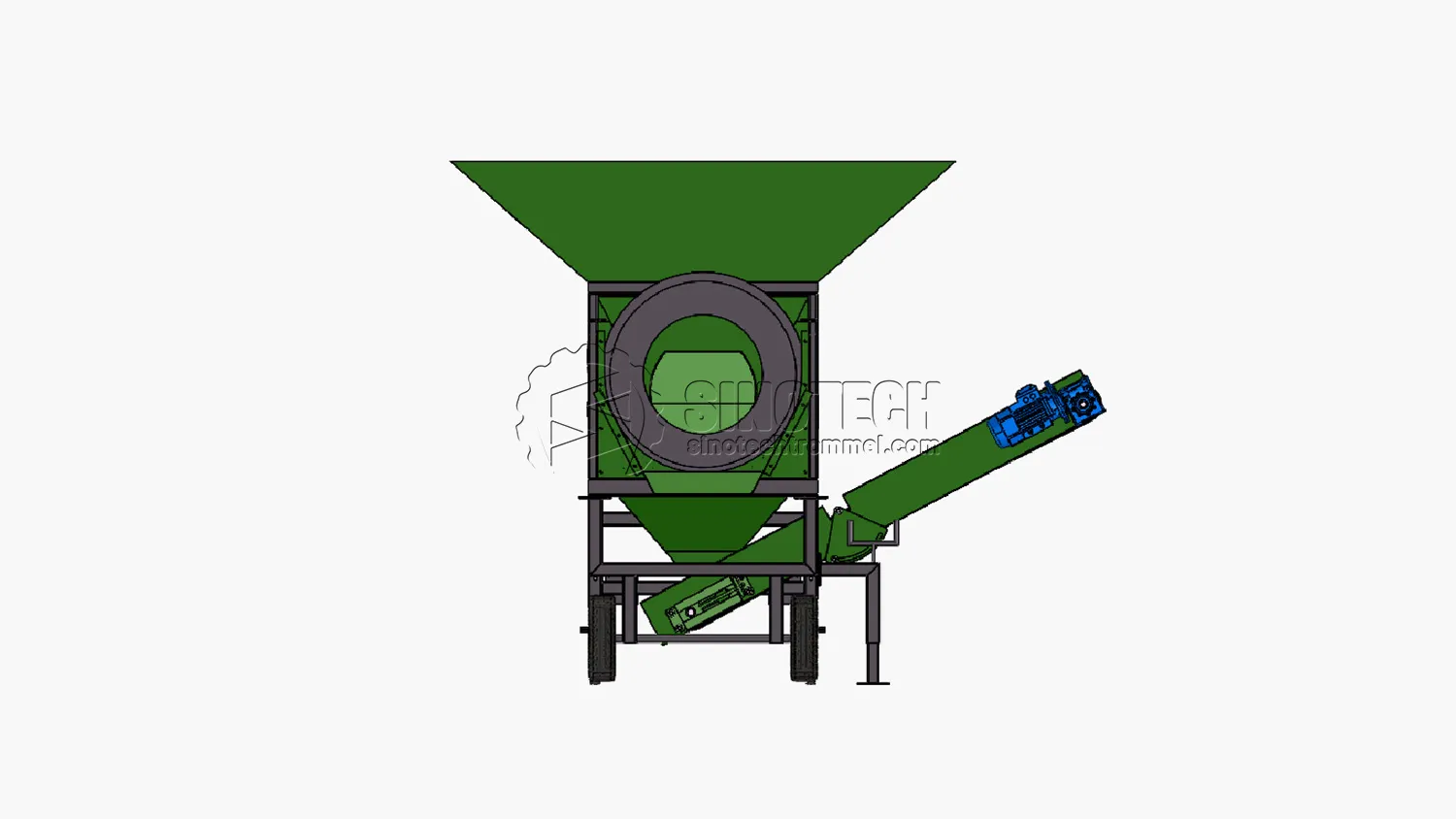 Criba Trommel Pequeña en Venta Tierra y Compost