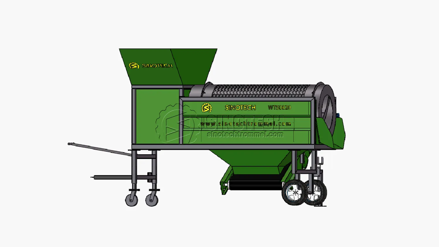 Criba Trommel Pequeña en Venta Tierra y Compost