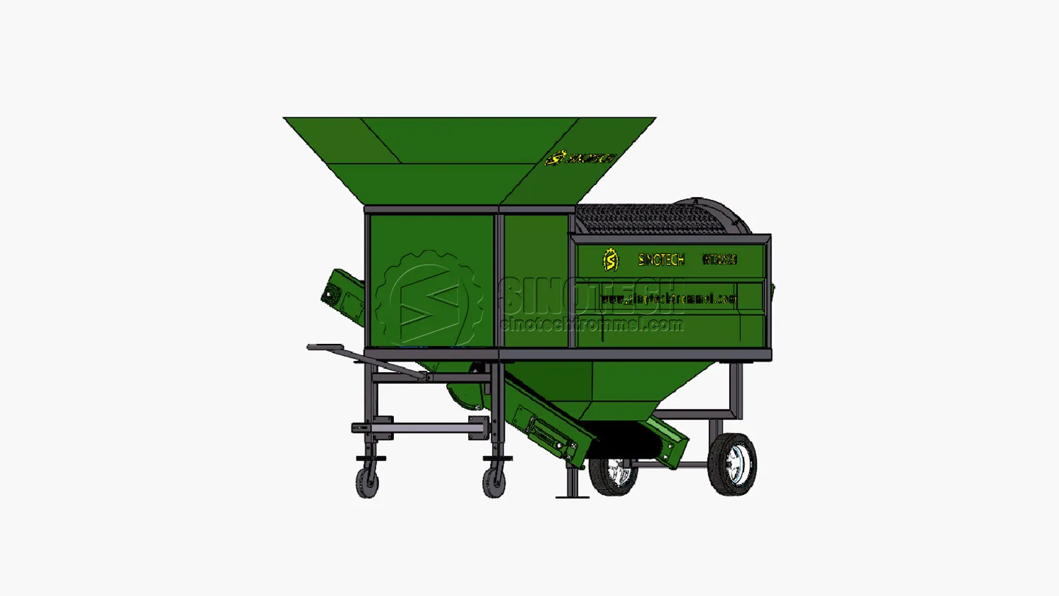 Criba Trommel Pequeña en Venta Tierra y Compost