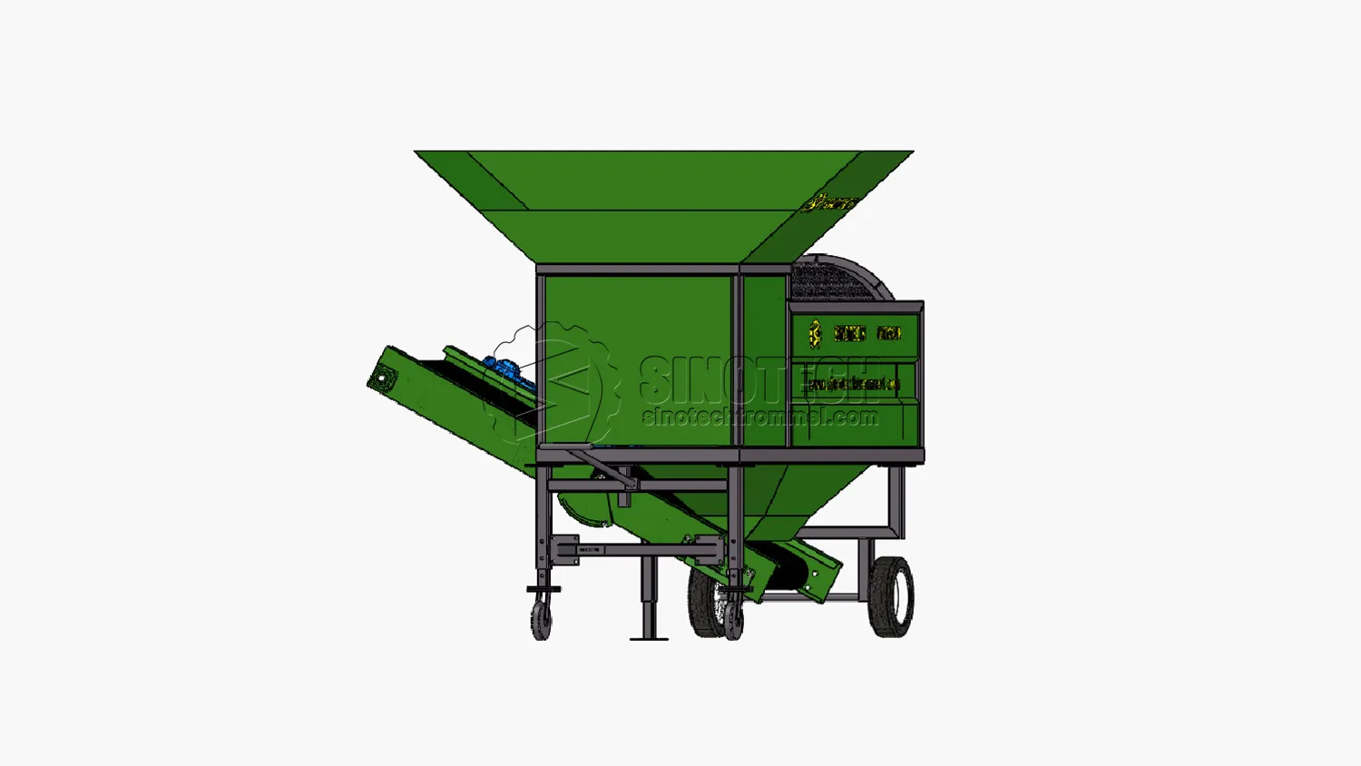 Criba Trommel Pequeña en Venta Tierra y Compost