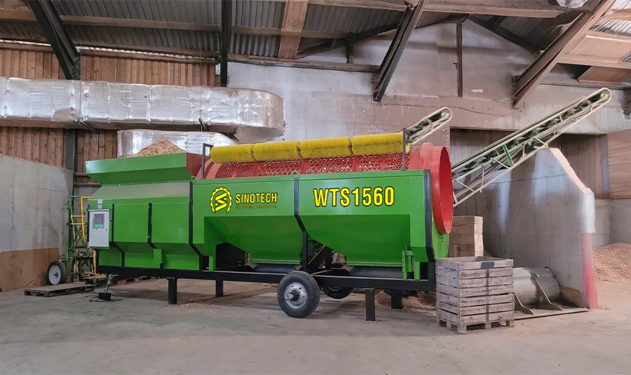 Criba Trommel personalizada WTS1560 para Austria