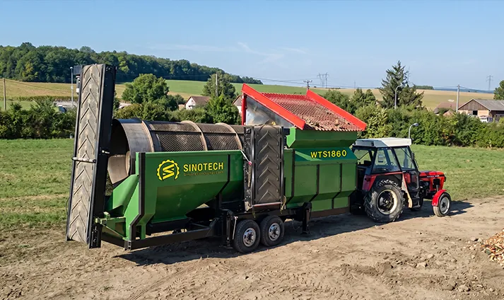 Criba Trommel Móvil WTS1860 para Tierra Vegetal