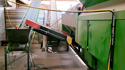 Criba Trommel para Compost WTS1560