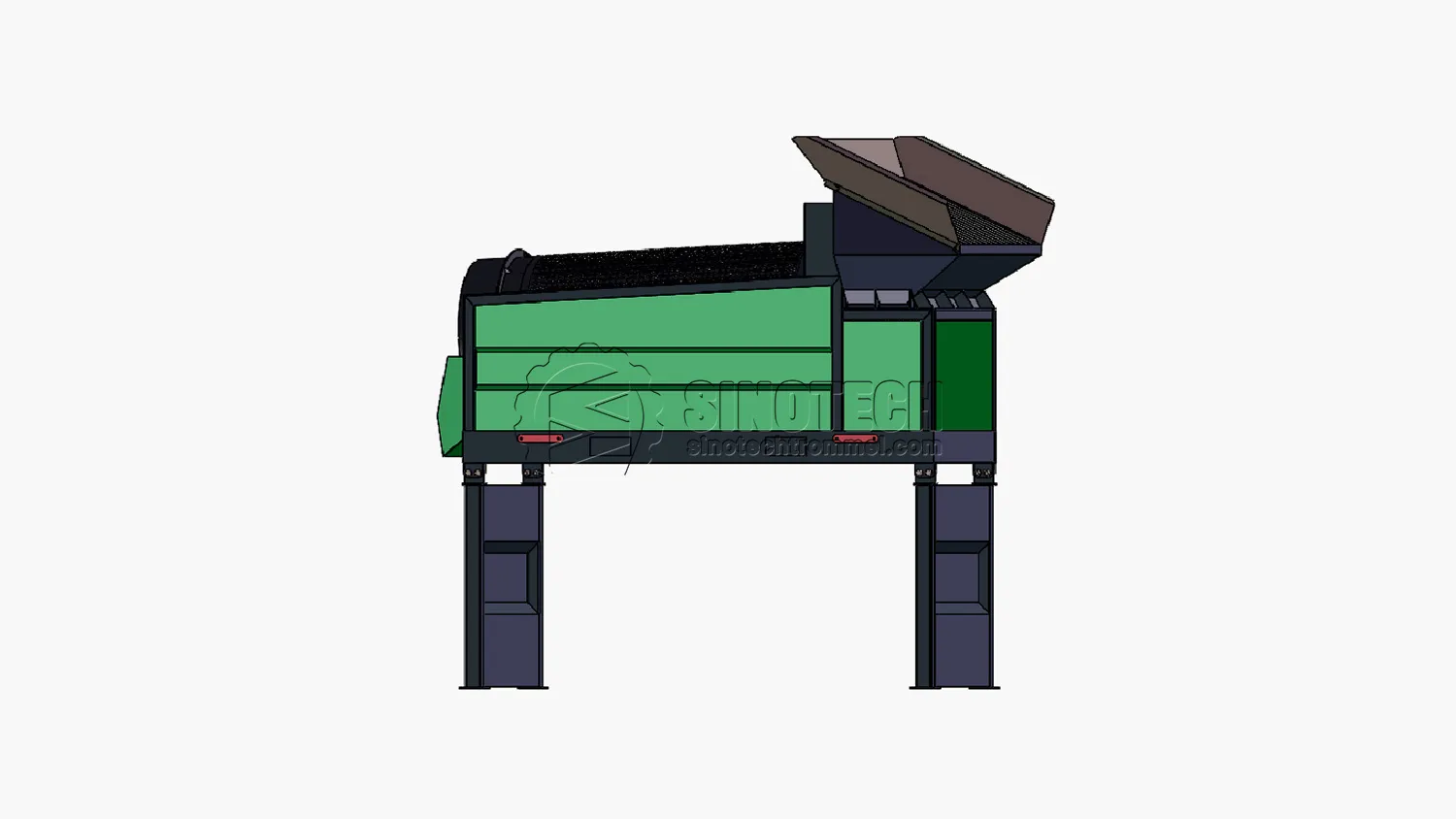 Tambor de descarga inferior TS0820