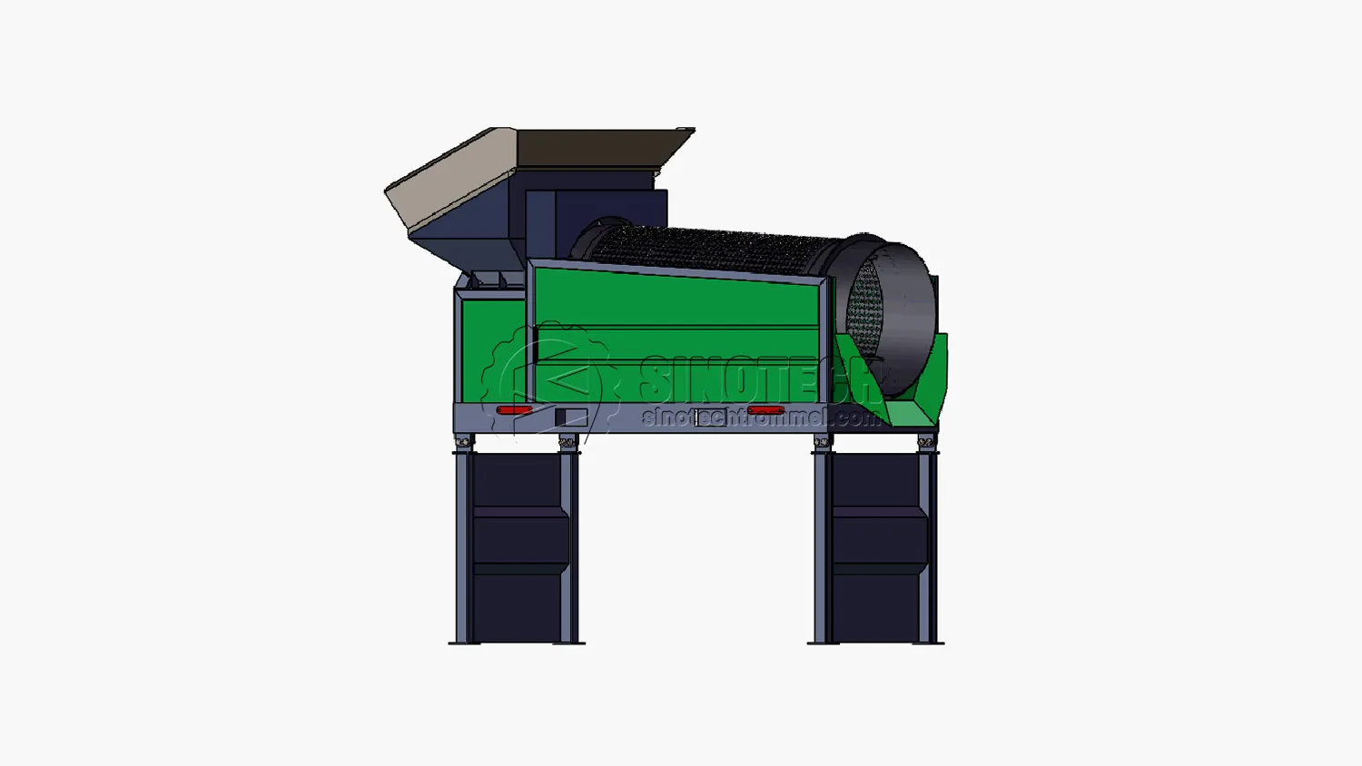 Tambor de descarga inferior TS0820