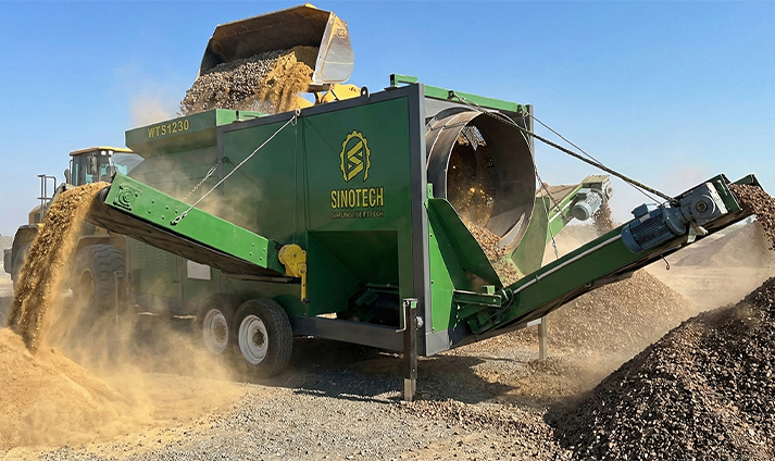 Cribas Trommel en Venta Portátiles y Estacionarias