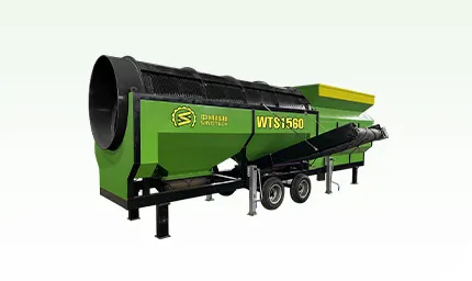 Mobile Rotary Drum Screen WTS1560