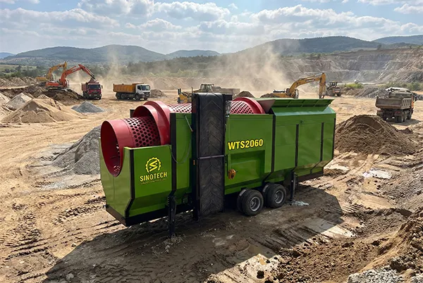 Criba Trommel para Roca WTS2060