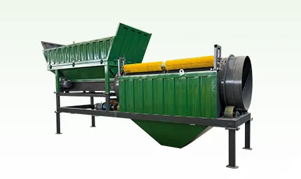 Criba Trommel Eléctrica Estacionaria TS1030 para Residuos y Tierra Vegetal